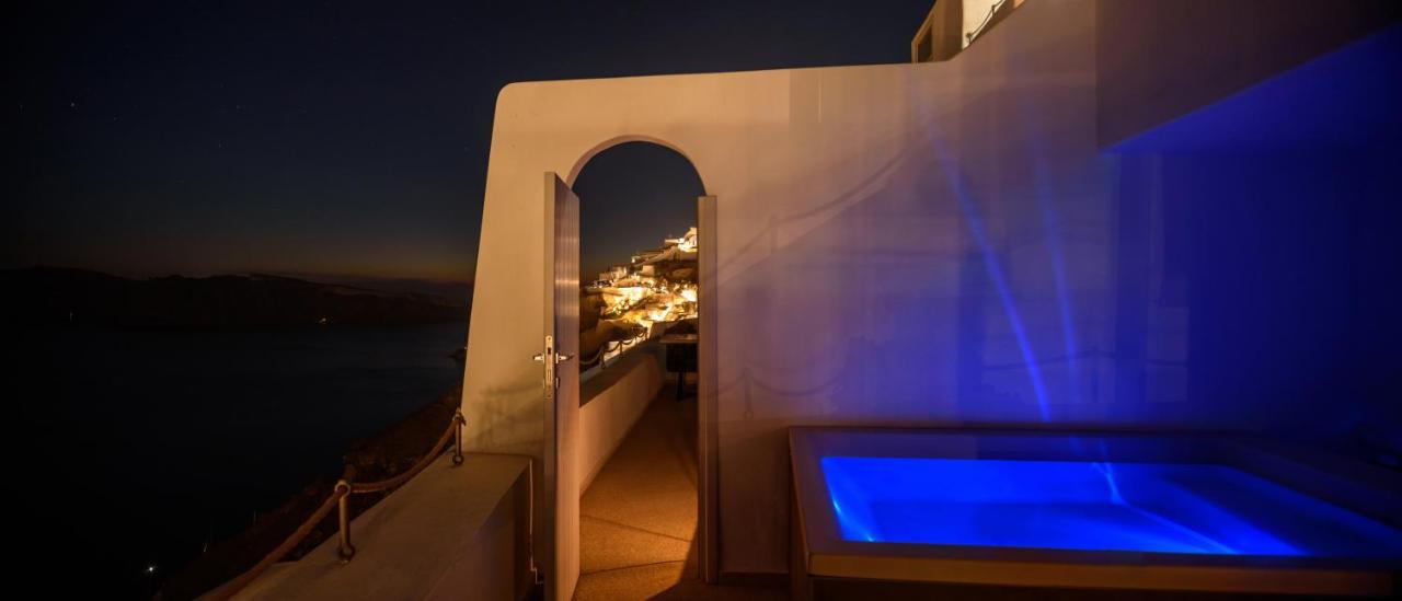 Strogili Aparthotel Oía Exteriör bild